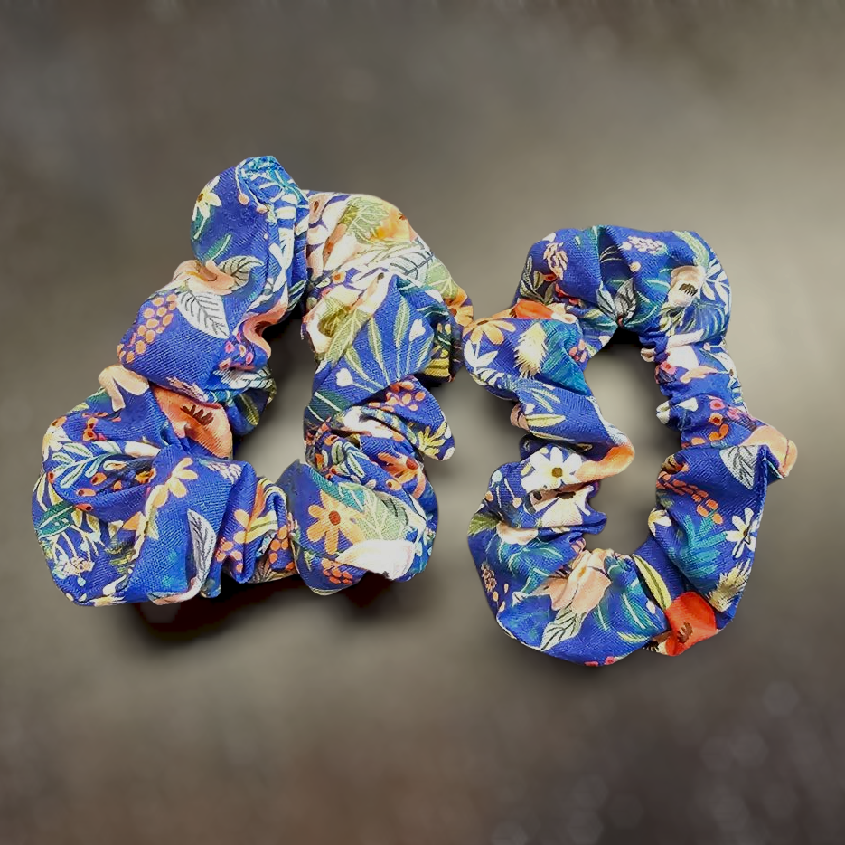 Fetching Floral Scrunchi
