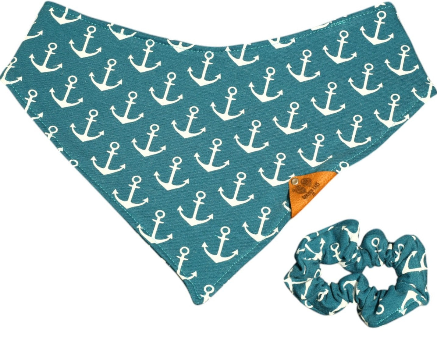 Nautical Knot Scrunchie